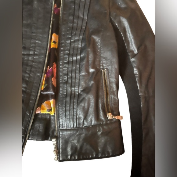 Ted Baker Leather Coat and dust bag - Picture 6 of 15